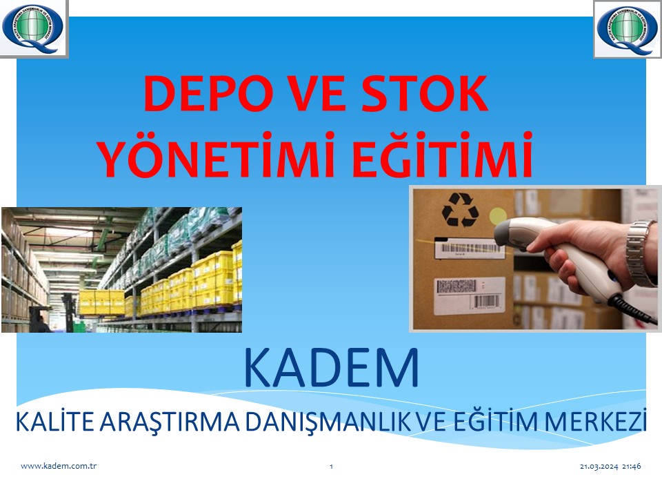 Depo ve Stok Yönetimi Eğitimi